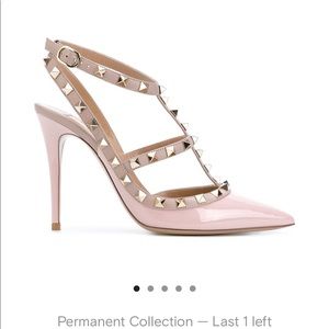 Valentino Garavani || Studded T-Strap Pumps